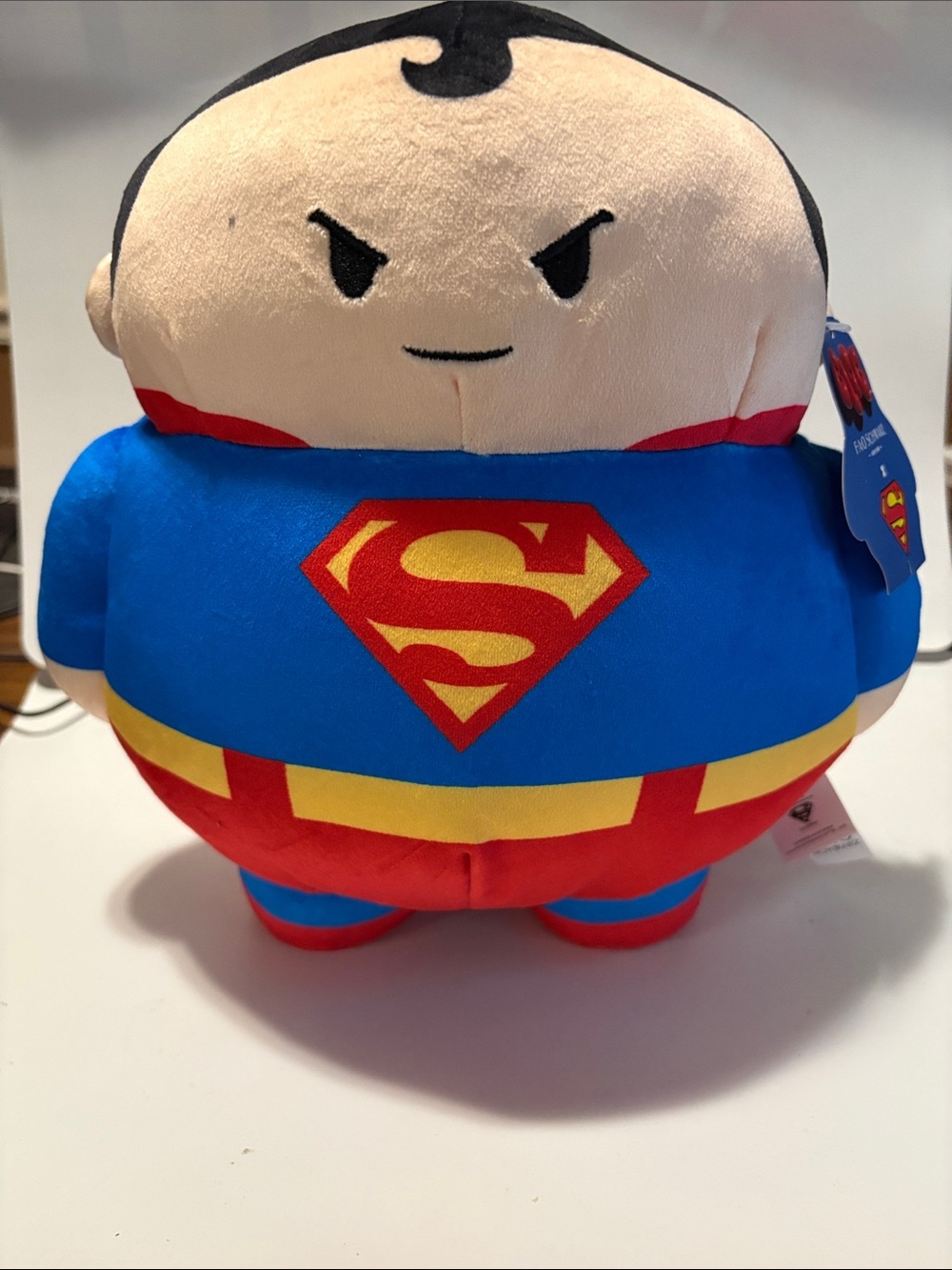 FAO Schwarz Superman Plush - Blue, Red & Yellow